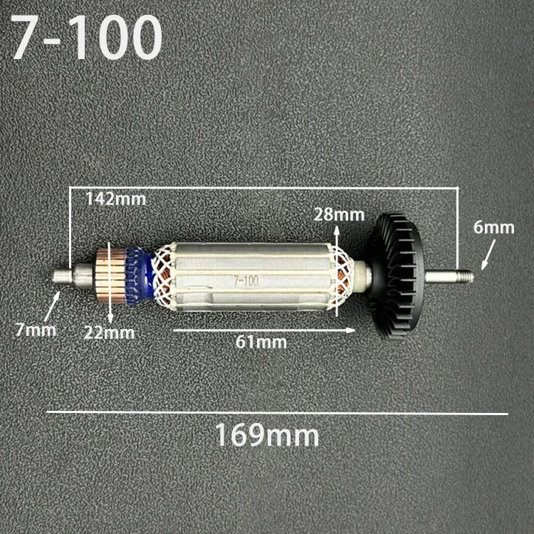 Imagem -04 - Âncora de Armadura para Bosch Rebarbadora Ferramentas Elétricas de Polimento Acessórios 220v 7100t 7-125t 125t