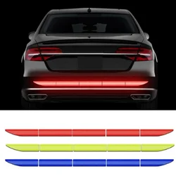 Safety Warning Anti-Collision Auto Safety Car Reflective Strips Reflector Tape Rear Bumper Stickers Warning Mark