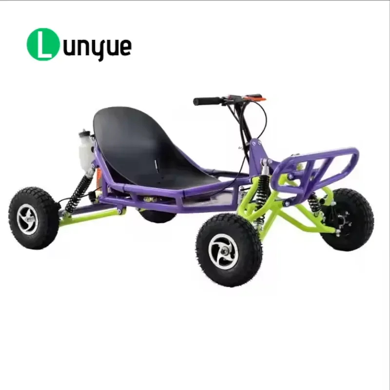 Single Mini 4 Stroke Chain Drive Racing Go Kart Buggy Drift Karting Car for Sale for Mountain Biking