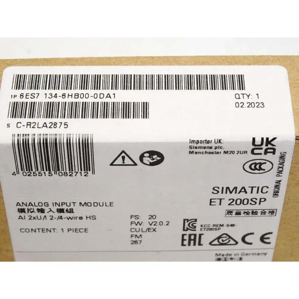 Modul Input Analog 6ES7 ET ET ET 200SP baru