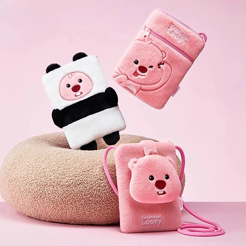 

Loopy Cartoon Crossbody Bag for Women Teens Girls - Cute Polyester Sling Bag with Adjustable Strap Lightweight & Portable