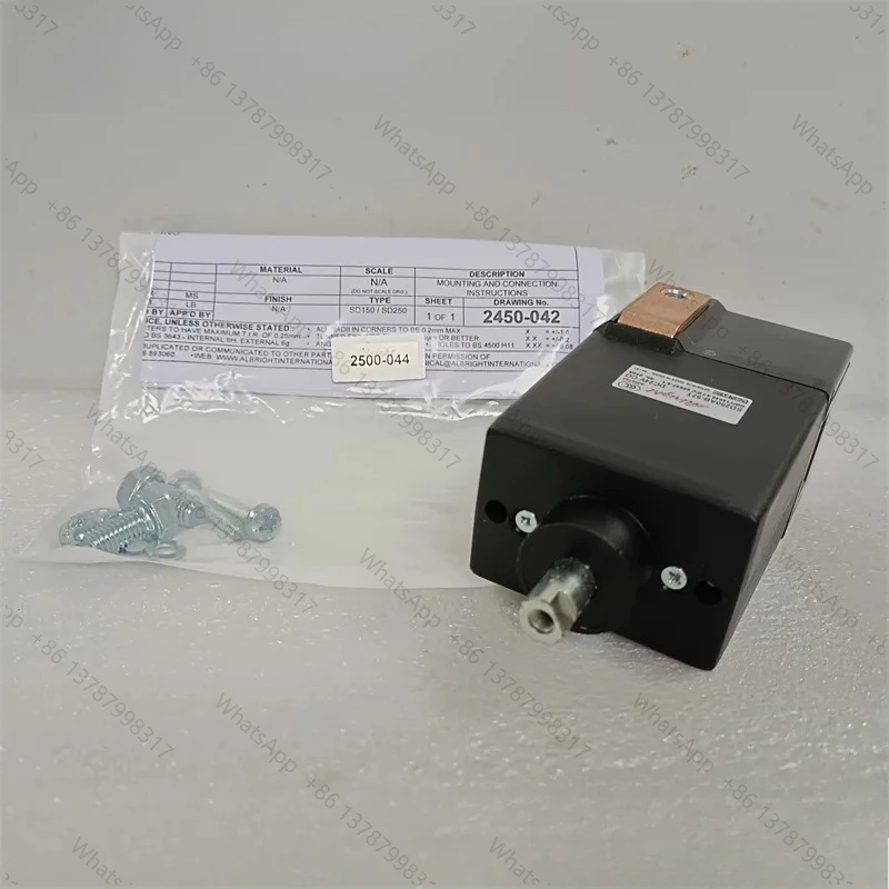 Original  SD250 SD250AB-57T 24V 250A Emergency Stop Switch Emergency Button 24 Volt 250 Amp for Electric Vehicle
