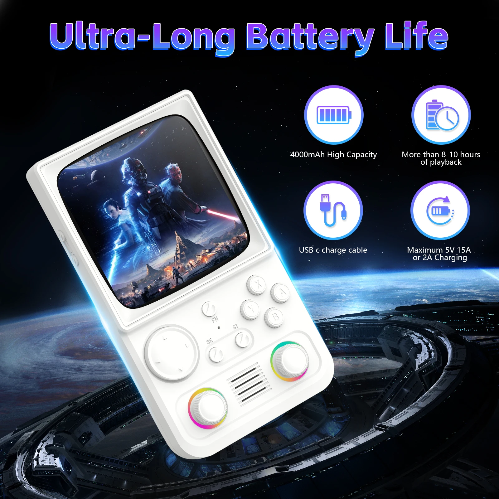 AISLPC RG45 MAX Retro TV Handheld Game Console 4.0