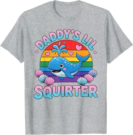 Unangebrachtes, lustiges „Daddy's Lil Squirter“ T-Shirt für Frauen, Y2k, freche Scherzgeschenke, Humor, Mädchen, Reise, Outdoor-Kleidung – Detail 8