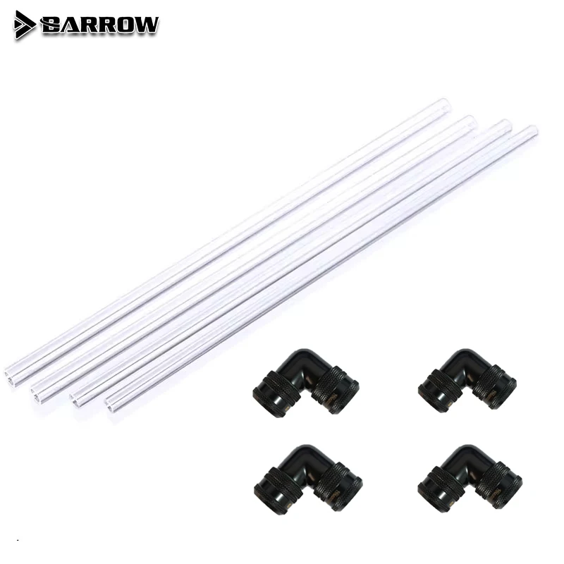 Barrow Gold Fitting Kit use for OD14mm/16mm Hard Tube /Rigid Fitting Combo /PETG Tube /Hand Compression Connector Fitting