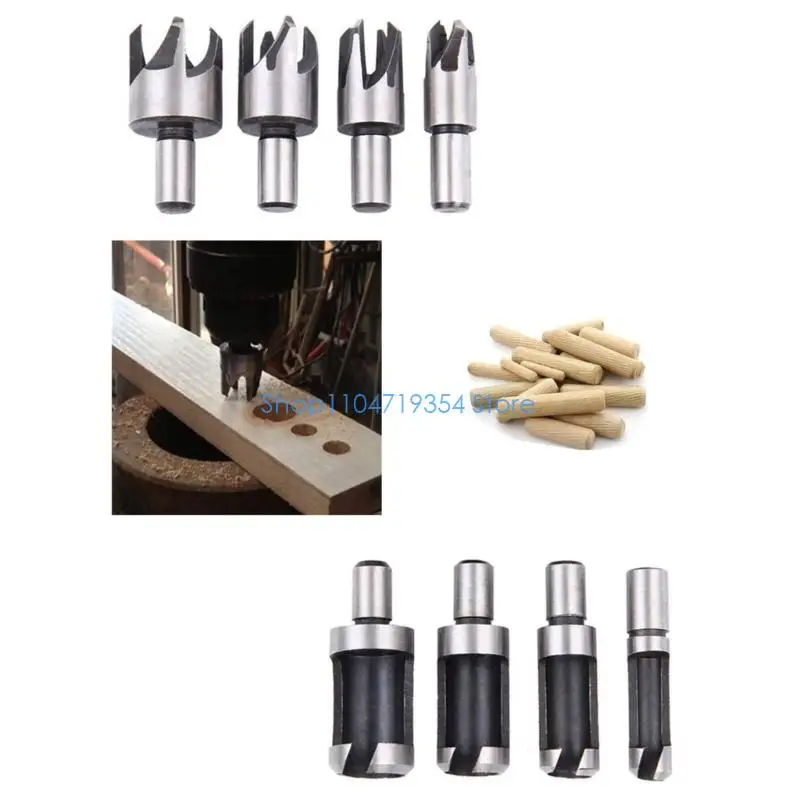 0XLD Countersink Drill Woodworking Drill Bit Set Drilling Hole Woodworking Tool Drill Screw Mounting Drill Bit