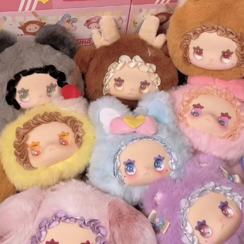 حقيقية جميلة إيما رقيق زلابية سلسلة صندوق أعمى لطيف محفظة نسائية للعملات المعدنية أفخم دمية حقيبة قلادة ديكور حلية العصرية لعبة الفتيات هدية #6