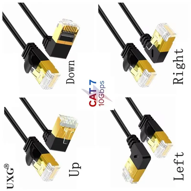 Network CAT7 Ethernet Cable 10Gb RJ45 Lan Network  Networking Ethernet Patch Cord CAT7/Cat6 Cable For Computer Router Cable