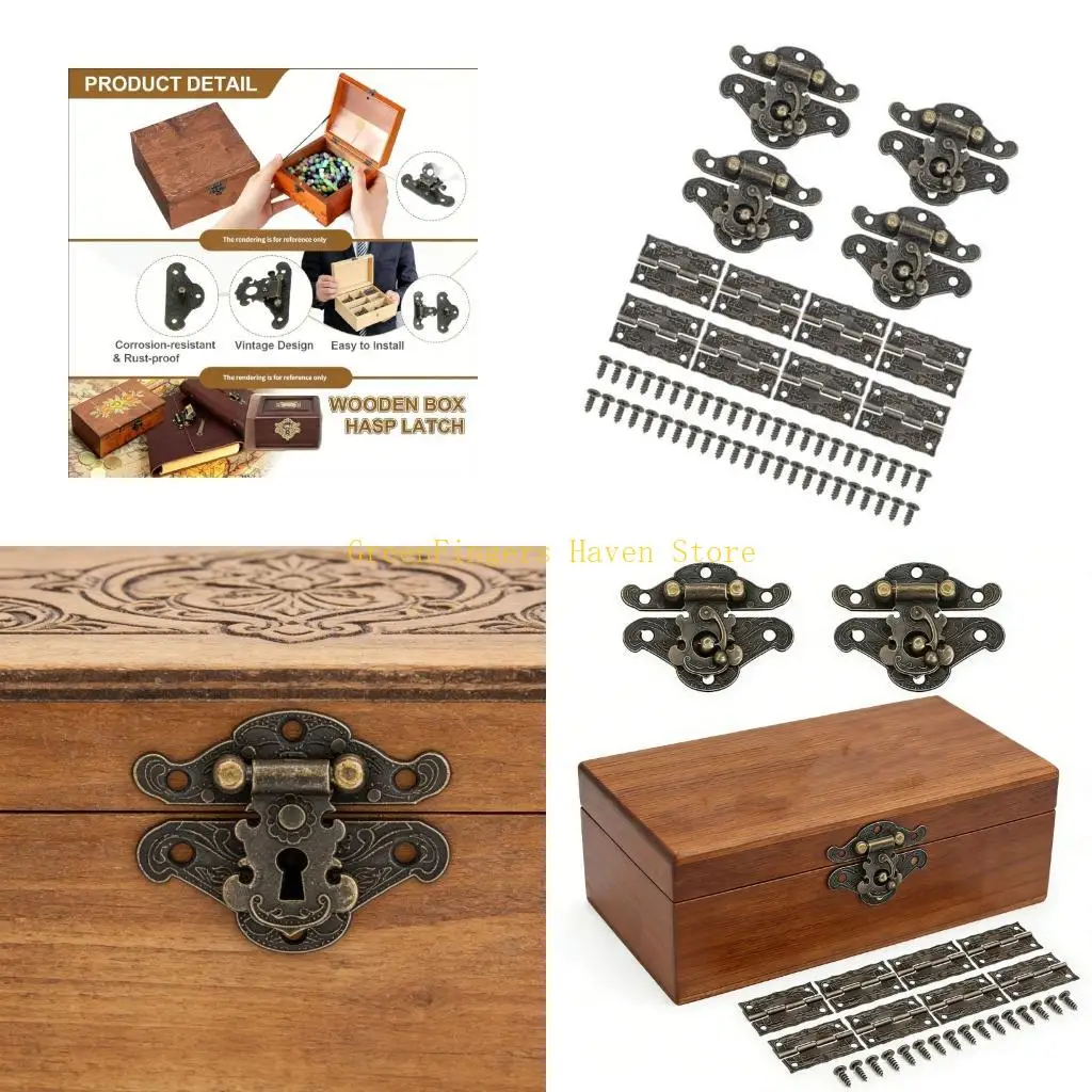 F68D Traditional Parts Set Containing Fasteners And Securing Items For Special Woodwork