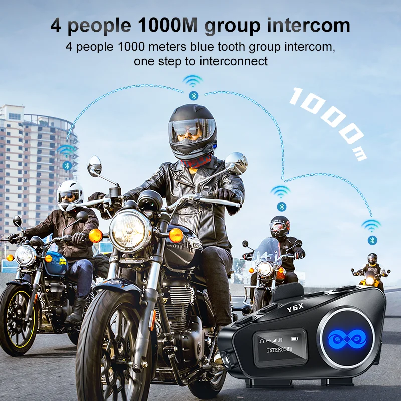 新型フルフェイスバイクヘルメット、ワイヤレスヘッドセット付き - Helmet Full Face のレビューと価格