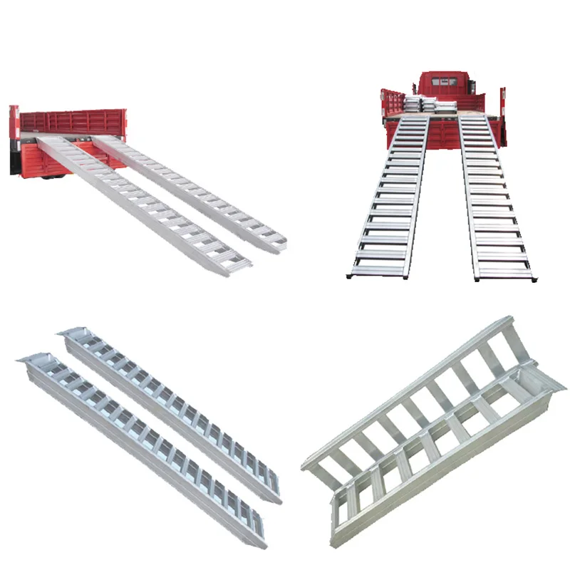 mini excavator loader tractor heavy duty loading ramps