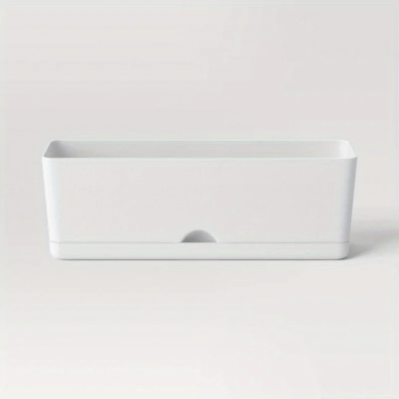 

Self-Watering Window Rectangular Indoor and Outdoor Planter - Lightweight Construction