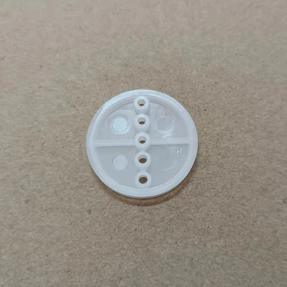 10/100pcs 2x28mm 5 hole soft plastic pulley diy toy parts model accessories for rc car robot ship plane kids toys for boys