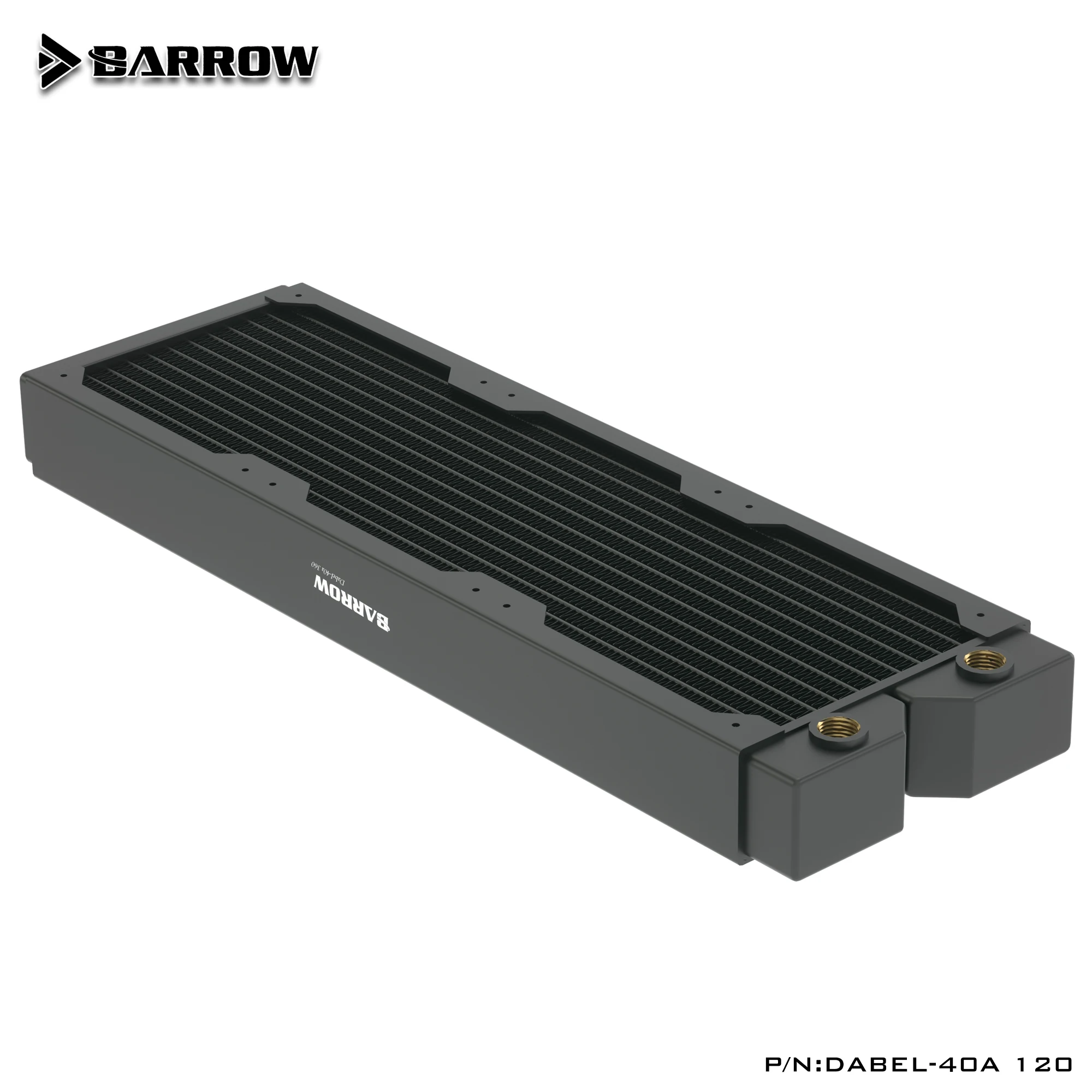 Barrow Dabel-40a Dabel 360mm 40mm Height Copper Radiator Heat Exchanager Water Cooling