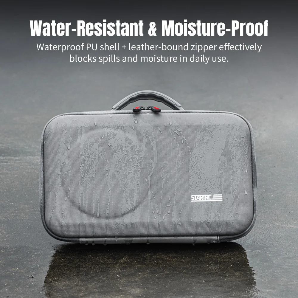 DJI 오즈모 360 파노라마 카메라용 STARTRC 휴대용 케이스, 보호 및 충격 방지 보관 가방, 여행용 숄더 박스 액세서리