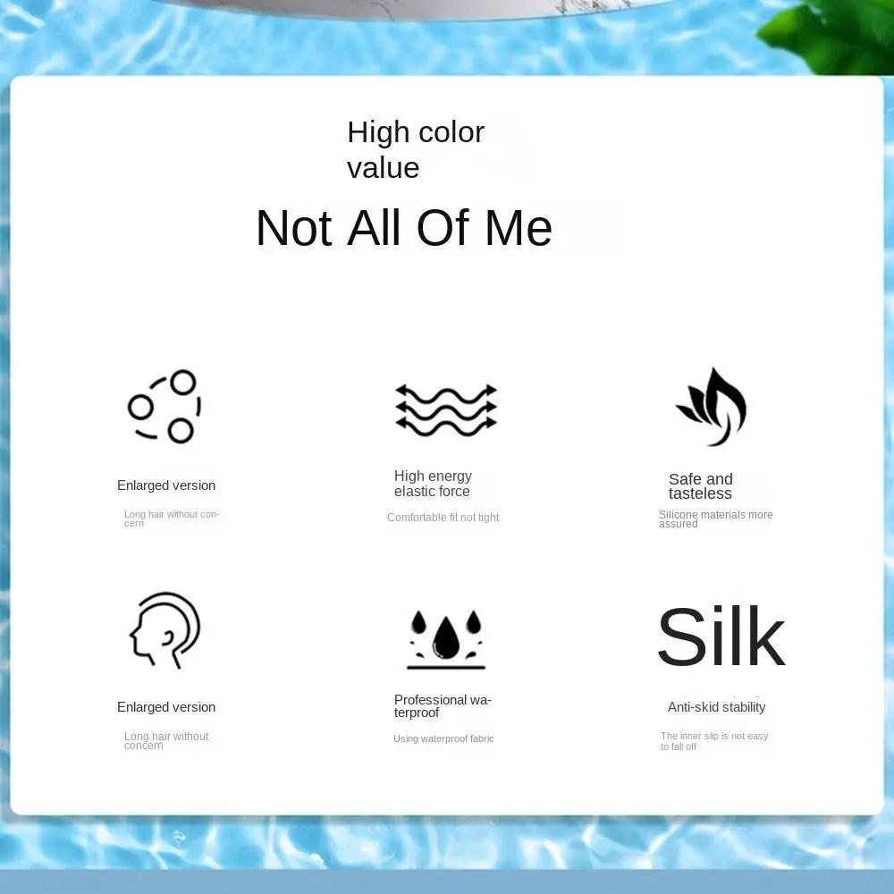 

Anti-fog Adult Swimming Goggles Set with Nose Clip, and Ear Plugs UV Protection Silicone Swim Cap Waterproof Soft Diving Eyewear