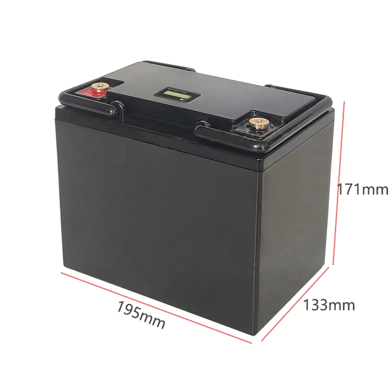 12V 20Ah 30Ah 40Ah 50Ah lithium battery storage box 18650/21700/32650/3314 battery box outdoor battery car starter battery box