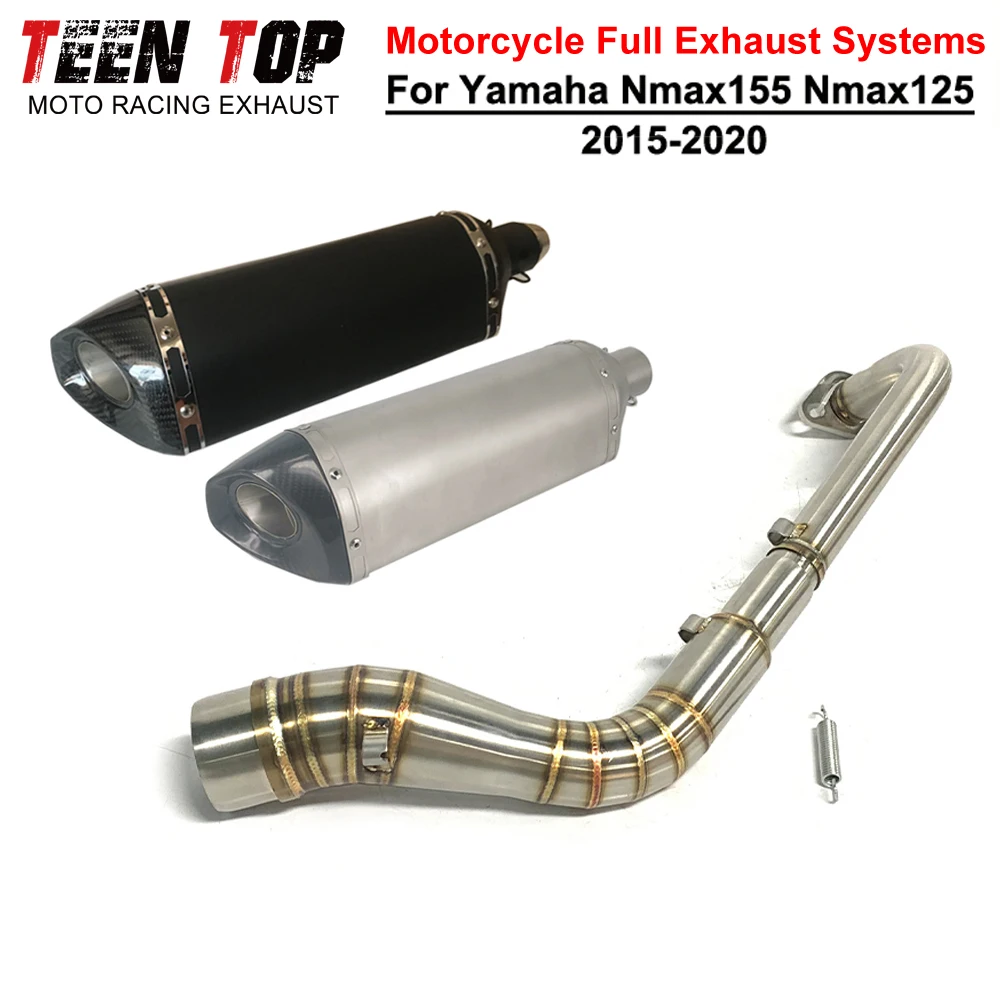 

Nmax 155 Escape Muffler DB Killer Stainless Steel 2015-2020 For YAMAHA Nmax125 Nmax155 Full Exhaust System Front Link Pipe
