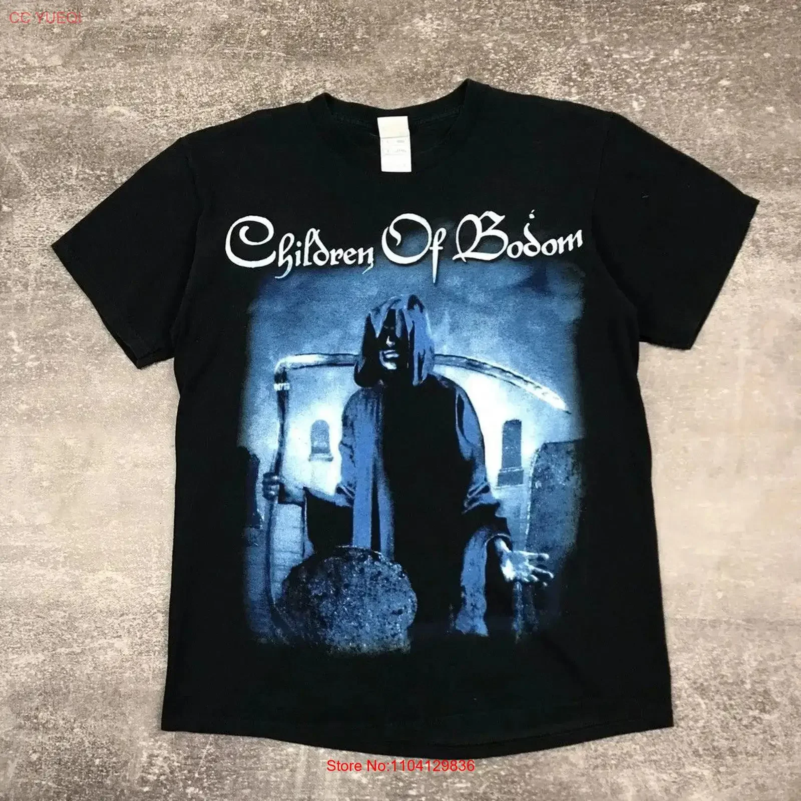 Children of Bodom Band Rare Design Black  T Shirt S 5XL WA2223 vintage Washed fashion homme Breathable designer clothes