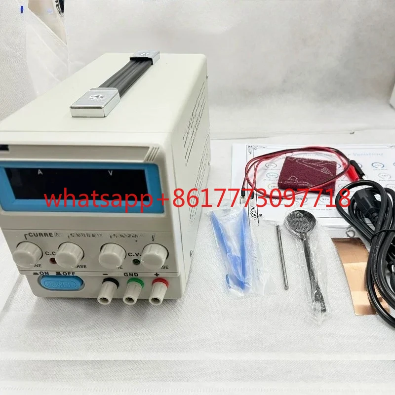 Voltage can be adjusted to 220V or 110V Nine-hole puncture anodizing machine for changing the color of titanium alloy jewelry