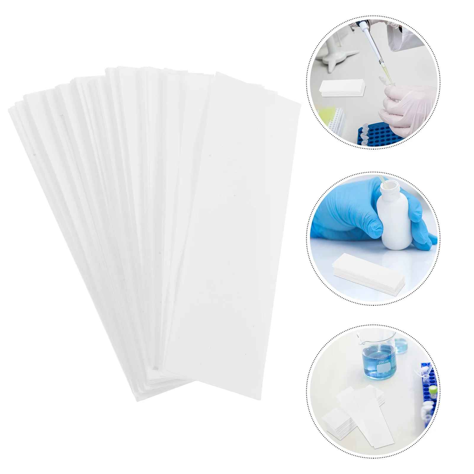 

1 set 500 Sheets Lab Paper Chemistry Biology Experiments High Absorbing Science Cleaning Blotting Strips Laboratory Dust Removal