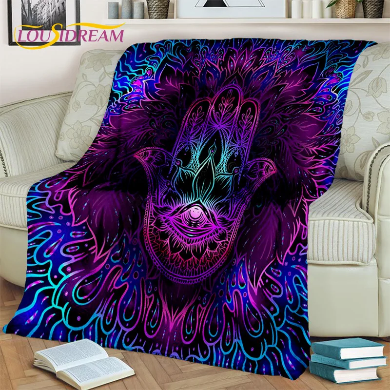 Evil Eye,Eye of Horus,Nazar Tree of Life  Blanket,Soft Throw Blanket for Home Bedroom Bed Sofa Picnic Travel Cover Blanket Kids