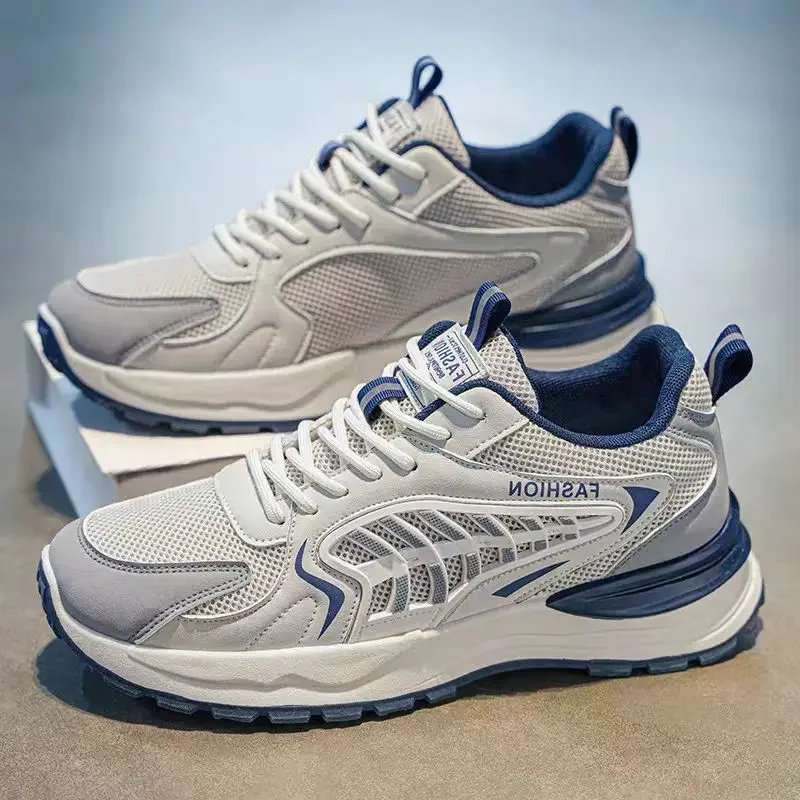 

Мужские летние повседневные дышащие кроссовки Me Thi Bot Running oes Faionable Versatile Dad Sneakers Spor Low Top