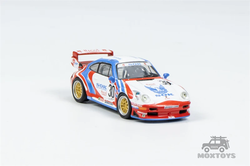 Tarmac Works 1:64 911 GT2 Sohgo-Keibi #30 Diecast Model Car