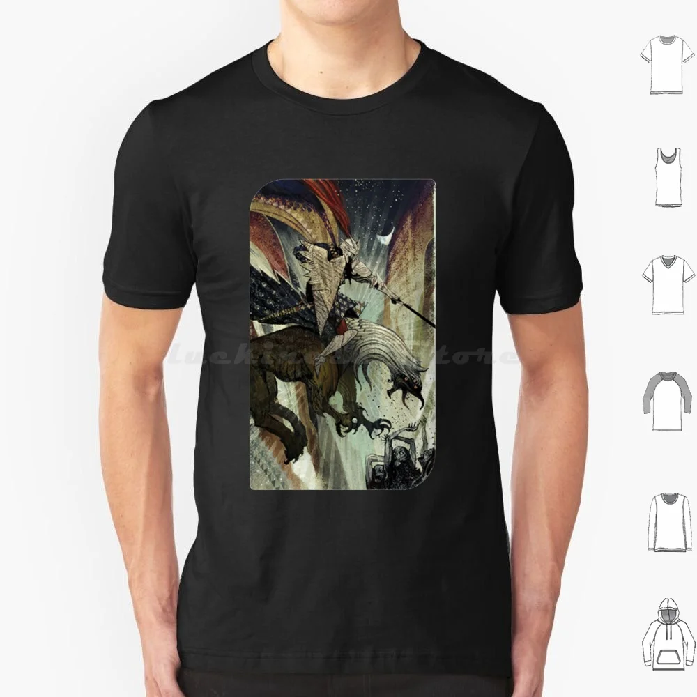 Dragon Age Inquisition-Blackwall Tarot carte t-shirt coton hommes femmes bricolage impression Dragon Age Inquisition Blackwall Tarot Dai