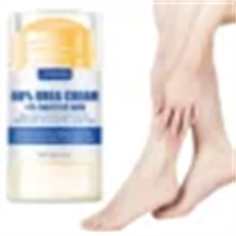 40g Ultra-Hydrating 60% Urea Foot Cream Aloe Vera for Softening Dry Cracked Feet - Gentle Exfoliation Daily Foot Care Solution