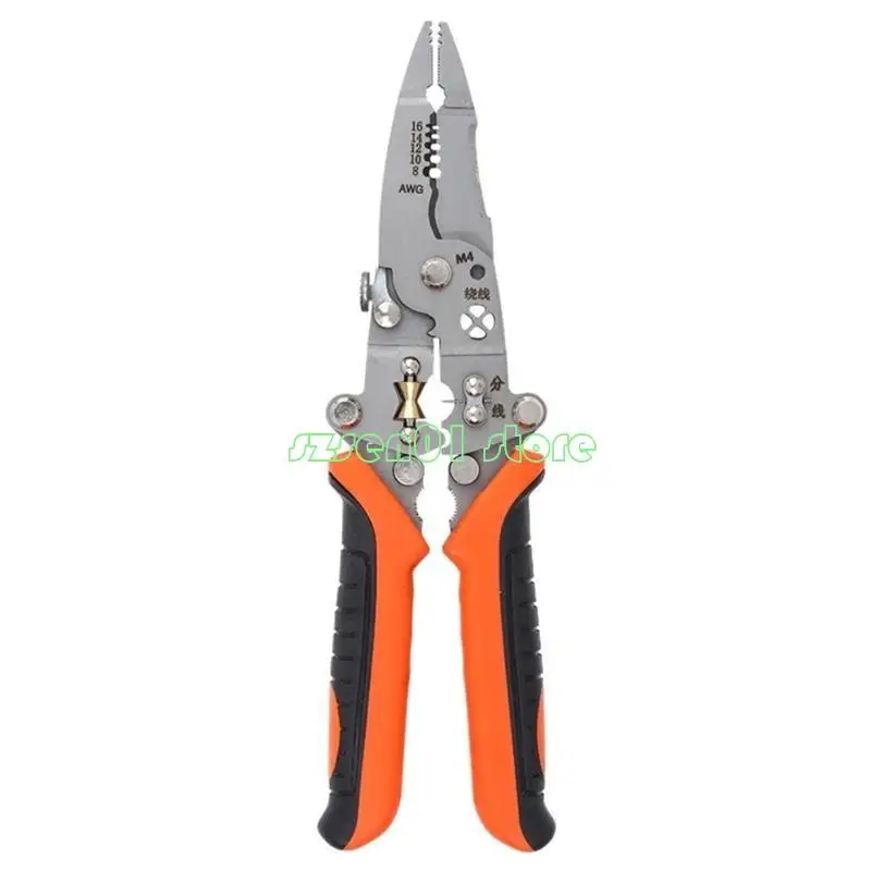 

G32A 12 in 1 Wire Stripper Professional Electrician Pliers Cable Stripping Pliers for Cutting Stripping Crimping Tool