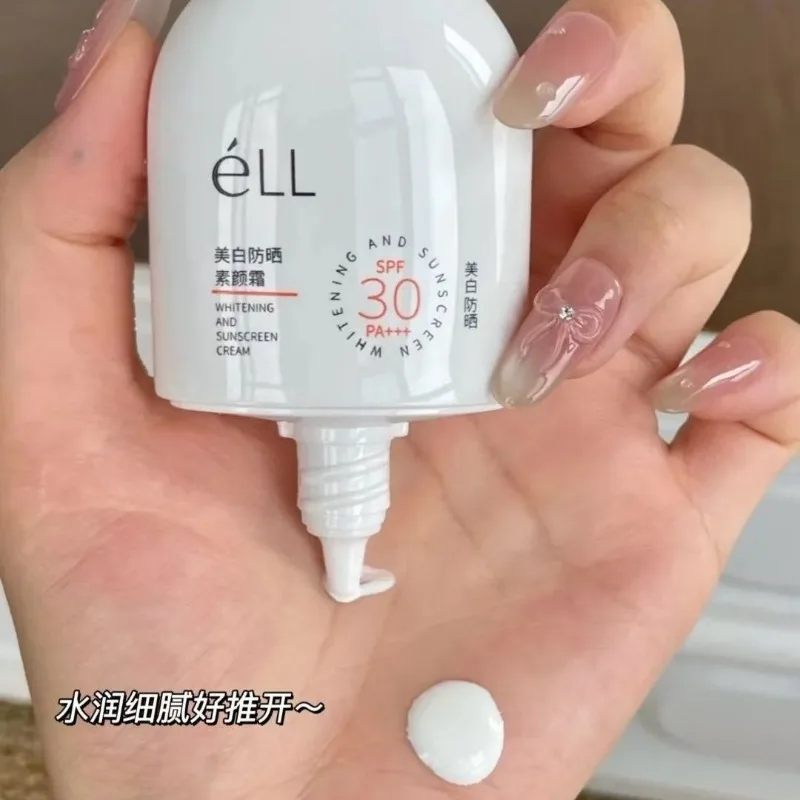 Ecran-solaire-Eclaircissant-ell-lotion-isolante-[spf30pa-]-protection-uv-anti-bronzage-legere-hydratante-protection-de-la-peau