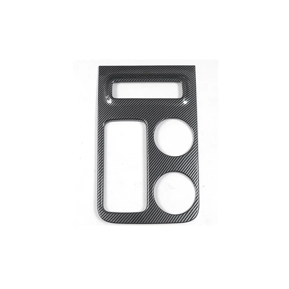 For GWM Haval H10 Car Central Control Panel ABS Lining Interior Protection Pad Wood Grain Carbon Fiber Pattern Rising Window Pan