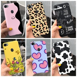 For OPPO F1s A1601 Case Lovely Milk Cow Leopard Painted Soft Back Cover For OPPO F3 F5 F7 F9 F11 Pro Phone Cases Silicone Fundas