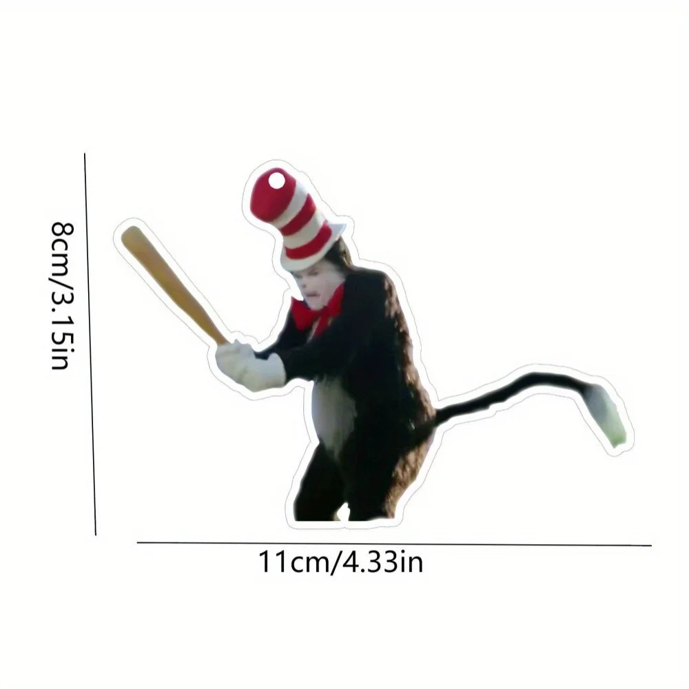 Hat Cat & Bat Car Scent Hanger - Dr. Seuss Magic Style, Mirror Vent Hanging, Lasting Fragrance