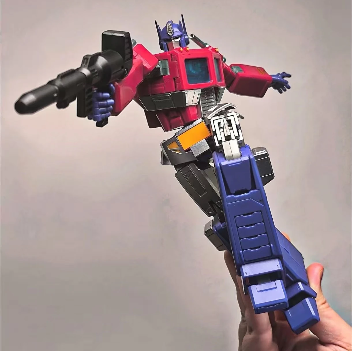 En stock, jouets Hasbro, modèles pré-assemblés mobiles G1 OP 20 cm, kits de modèles avancés, Transformers, figurines d'action 40 ans, robot jouet, cadeau