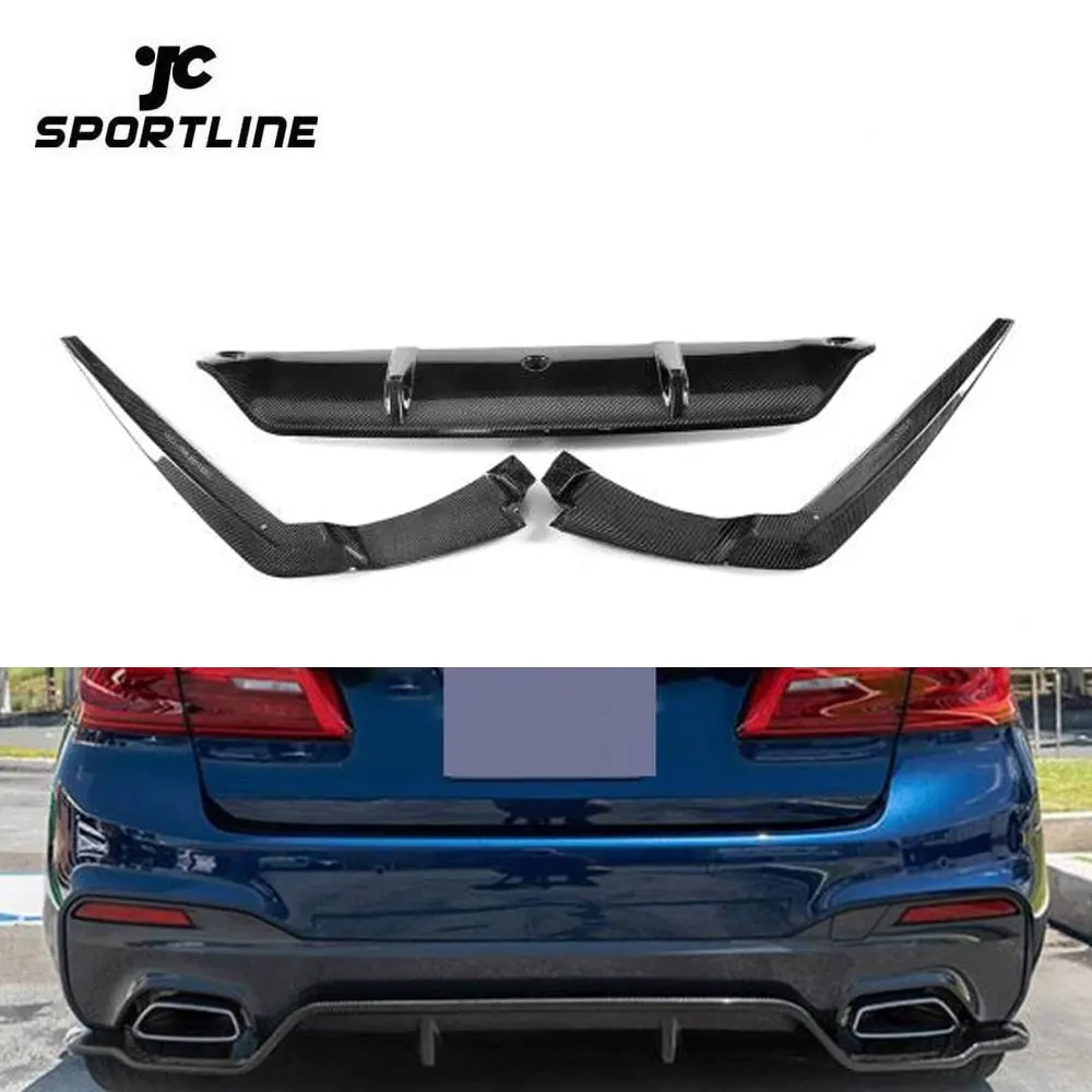 

Диффузор-спойлер из карбона для BMW G30 G38 M-SPORT 2017-2019