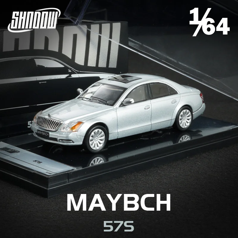 DCT 1/64 マイバッハ 57S メタルダイキャストカー コレクションモデル おもちゃ 男の子向け 64 車モデルおもちゃ メタルダイキャストおもちゃ 車モデル