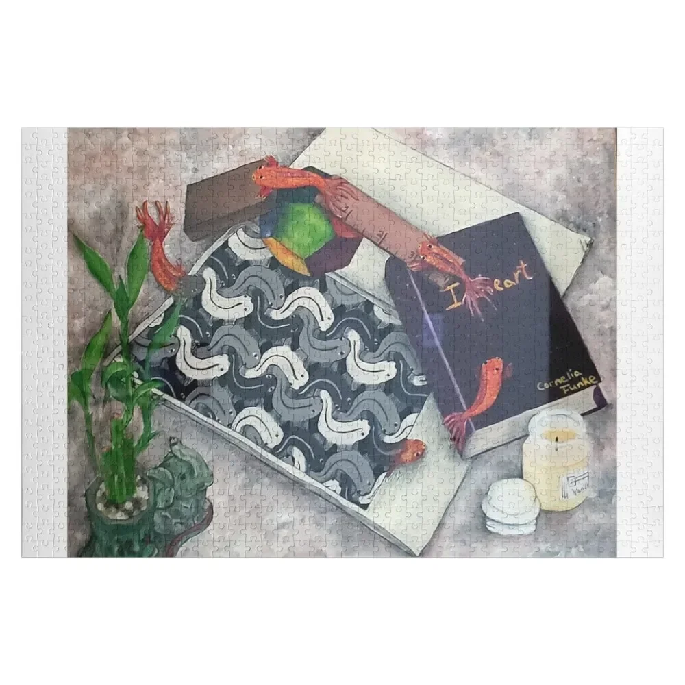 

M. C. Koi Jigsaw Puzzle Personalized Wooden Name Personalised Jigsaw Puzzle