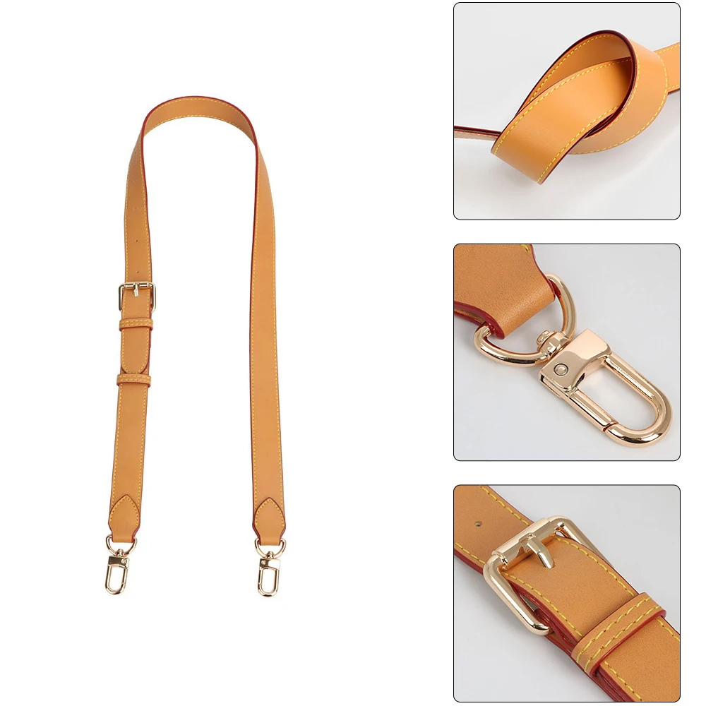 1.2CM/1.5CM/1.8CM/2.5CM Adjustable PVC Leather Belt Handbag Strap Vintage Style Versatile Crossbody Shoulder Bag Accessories