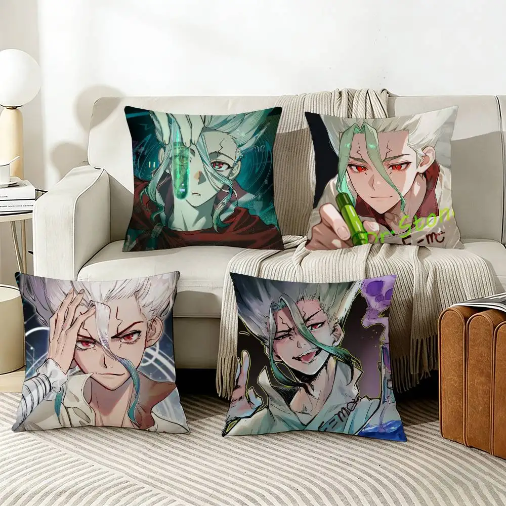 

Dr S-STONE Various Sizes Square Pillow Case For Car Home Bedchamber Decor