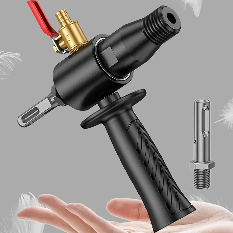 محول المطرقة الكهربائية SDS-PLUS/SQUARE محول لقمة المثقاب - جهاز حقن المياه مع قضيب، ساق ملولبة M22 للمقابض