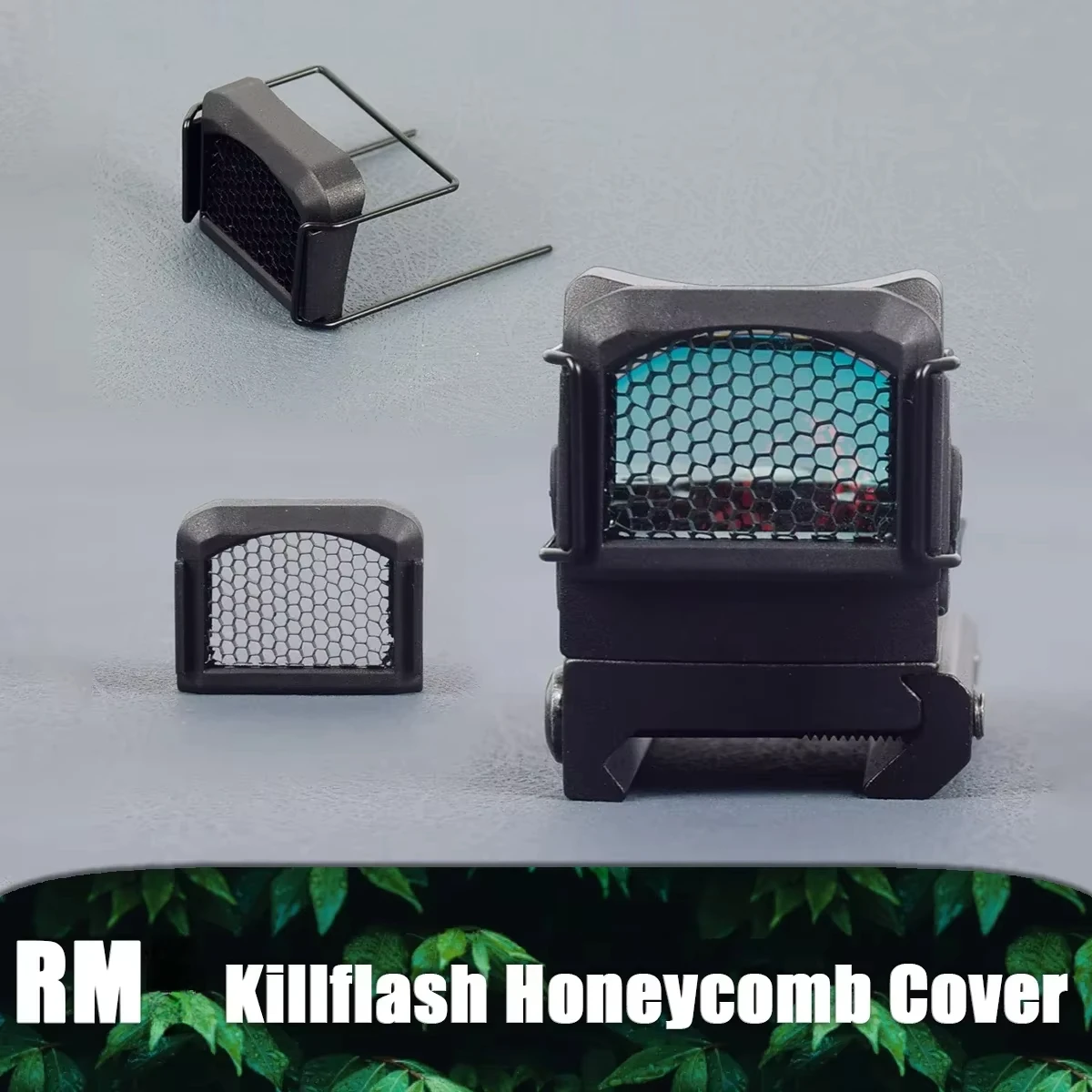 RM Red Dot Sight Killflash Honeycomb Protector Lens Cover Protective Airsoft Anti-Reflection RM Reflex Scope Mount Accessories