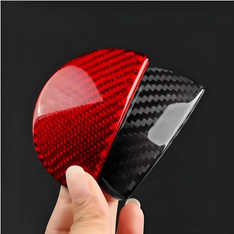 

For FIAT 500 For Abarth 595 695 Real Dry Carbon Fiber Glove Box Trim Interior decoration glove box seat area 11-2023 Accessorie