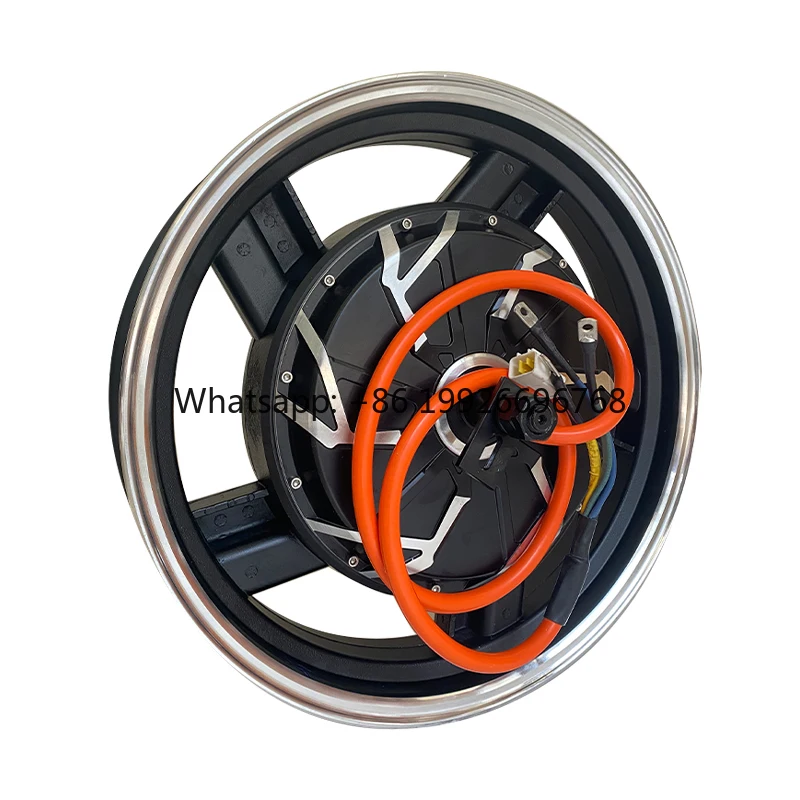 

17" 5000W DC Motor Brushless and Waterproof with Permanent Magnet for Motorcycles Motor
