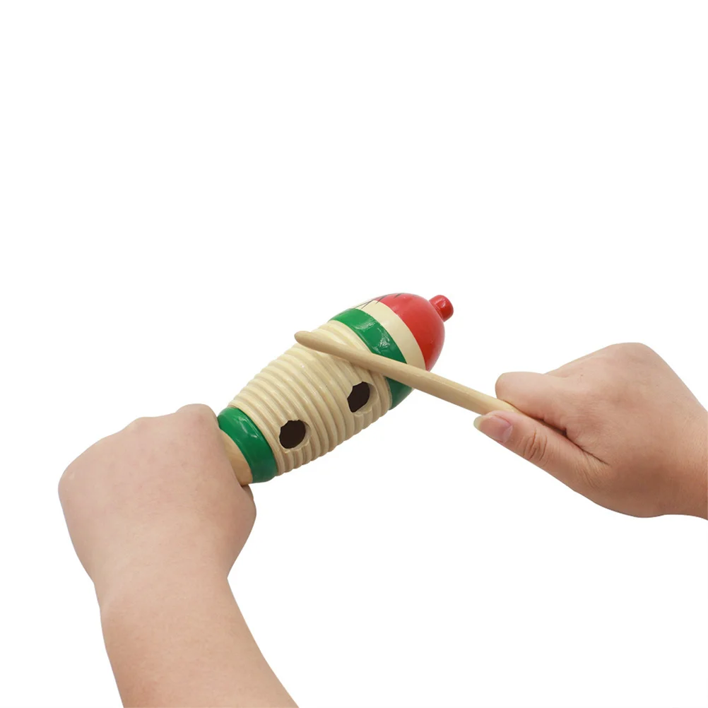 

1 set 1 Set Wooden Fish Percussion Burlywood Kids Educational Instrument Musical Learning Tool For Children Safe Wooden Musical