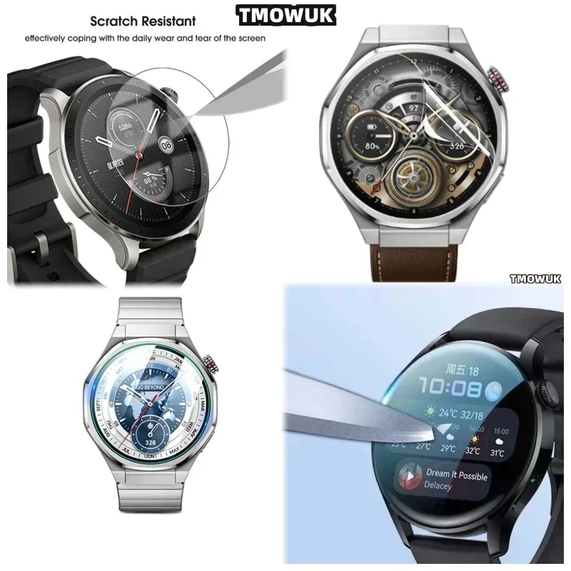 For Honor Watch 5 Ultra Watch5 Tempered Glass Film Screen Protector HD Clear 9H Anti - Scratch GFHO