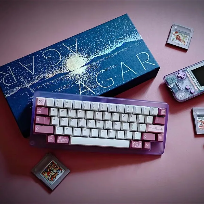 

Agar Mechanical Keyboard Kit Customized Aluminum Shell Hot Swap/EC/solder PCB HHKB Layout Keyboard Kit Game Office Accessories