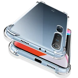 Shockproof Silicone Case For Xiaomi Mi 10 10 Ultra 10T 9 9T 8 Se Pro A1 A2 A3 Lite Clear Soft Cover Airbag Shell Transparent