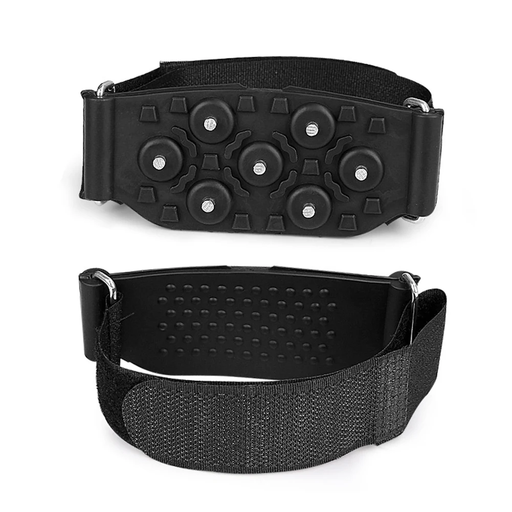 

Прогулочные шипы с 7 зубьями, захваты для льда, нескользящие зимние бутсы для льда, кошки для льда, прогулочная обувь, шипы для льда для активного отдыха